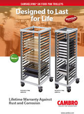 Camshelving GN Food Pan Trolleys 