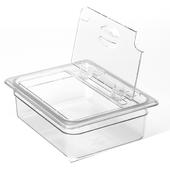 Tapa FlipLid muesca policarbonato GN1/2 20CWLN Tapa FlipLid muesca policarbonato GN1/2 20CWLN
