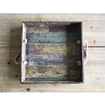 Cajas de madera reciclada WB-1616-RWD